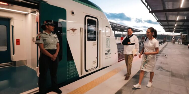 ¿Cuánto costó el viaje de Claudia Sheinbaum en el Tren Maya? Esto pagó la candidata a la presidencia por ir de Cancún a Valladolid