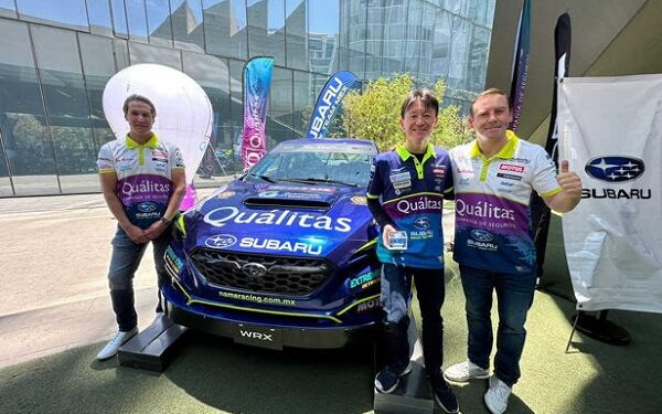 El equipo Quálitas Subaru Rally Team presentó en el Teatro Telcel en CDMX el nuevo Subaru WRX 2024