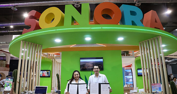 Firman convenio con operadora de viajes internacionales en el Tianguis Turístico