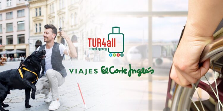 Viajes El Corte Inglés se alía con Tur4all Travel para promover el turismo accesible