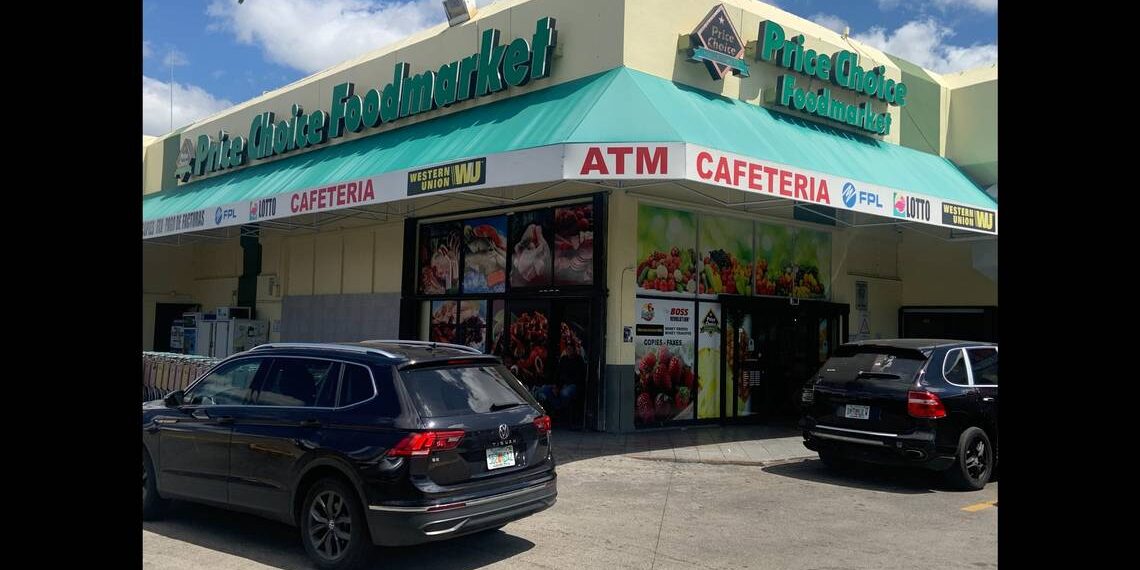 ‘Unprotected food’ at Hialeah Price Choice supermarket