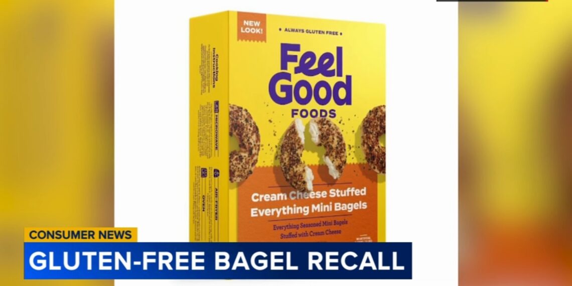 Feel Good Foods voluntarily recalls gluten-free bagels