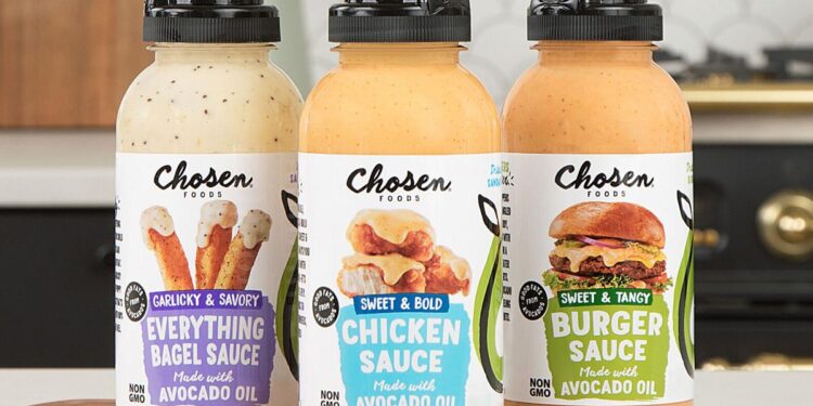 Chosen Foods Launches Better-for-You Dip & Drizzle Sauces Made With 100% Pure Avocado Oil and Simple Ingredients | Business