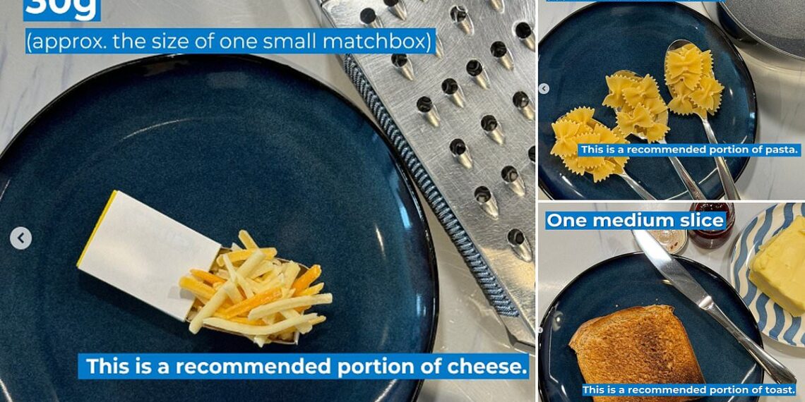 How much of your favourite foods you should REALLY be eating, from cheese to pasta and even toast