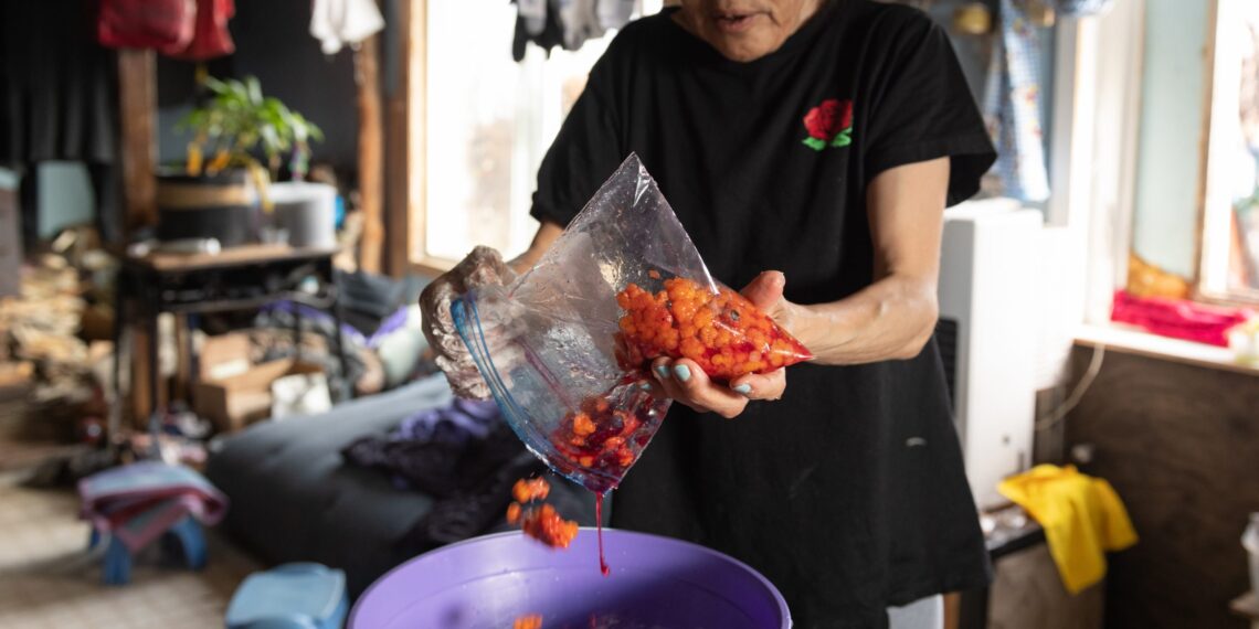 More than a year later, a record storm still thwarts subsistence food harvests in Alaska