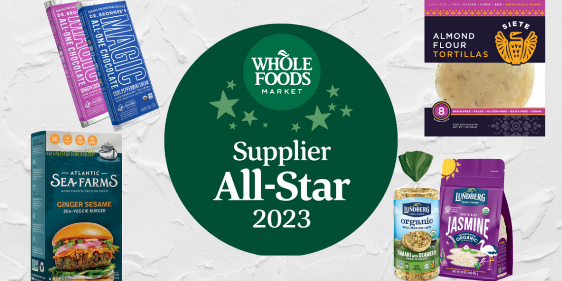 16 natural brands receive Whole Foods’ annual Supplier All-Star Awards