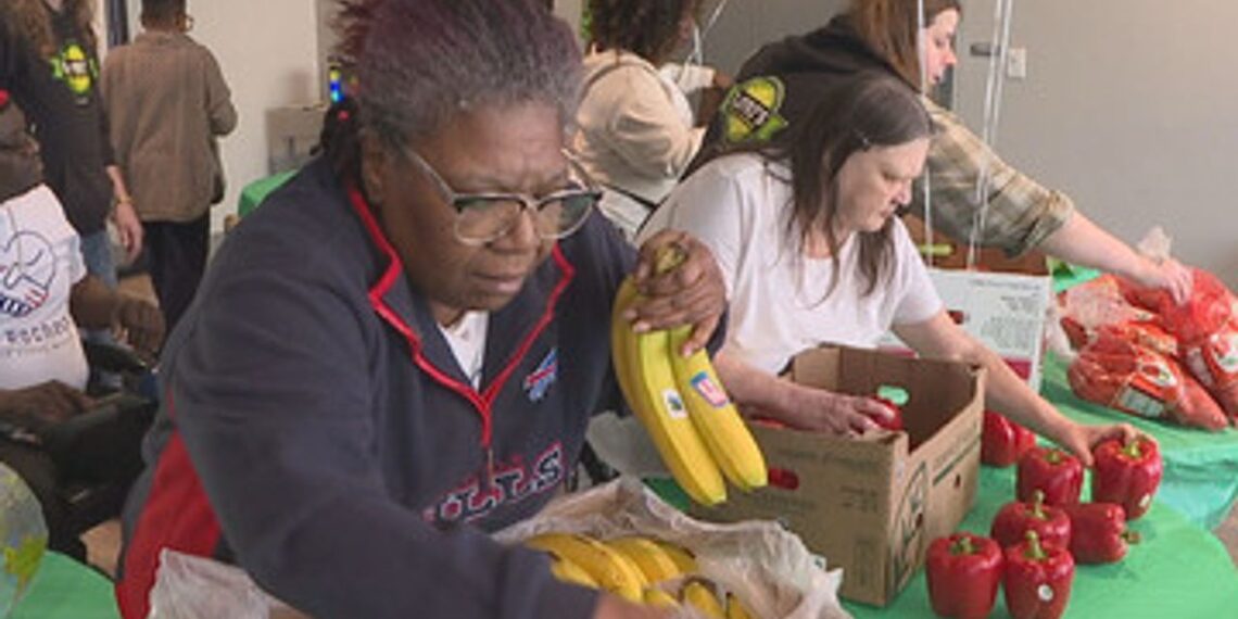 Lori's Natural Foods and local non-profit host Earth Day food giveaway