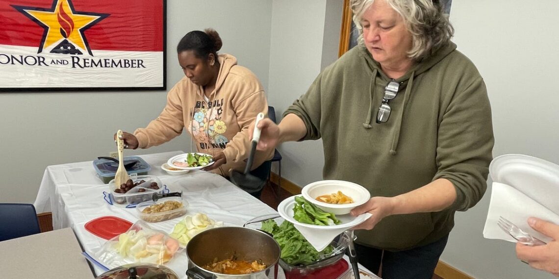 Otis Library's Cultural Cooking Club brings people and food together