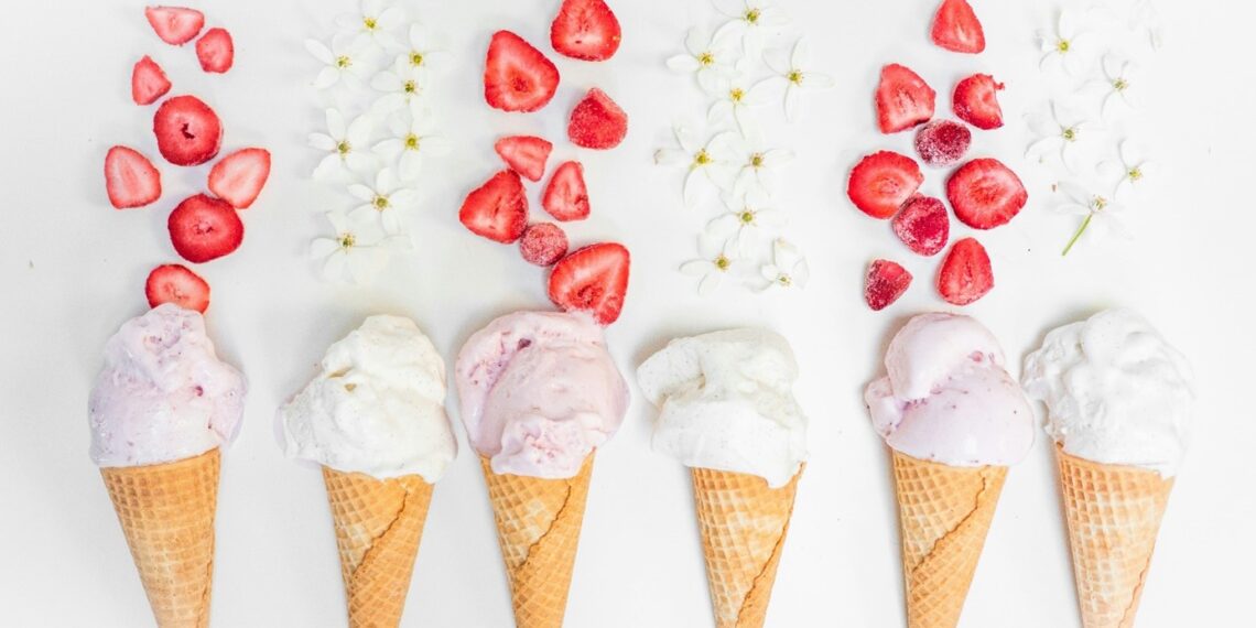 cornets de glace