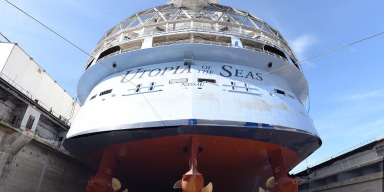 El crucero Utopia of the Seas de Royal Caribbean realizará una parada técnica en Ponce