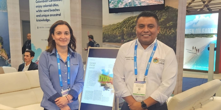 Secretario de Turismo y Cultura de Uribia participa en la feria de cruceros en EE.UU