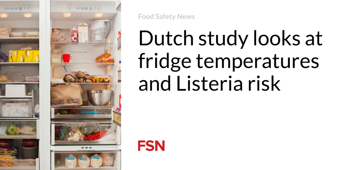 Dutch study looks at fridge temperatures and Listeria risk