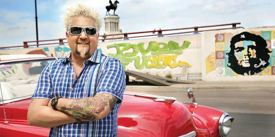 Television presenter Guy Fieri.