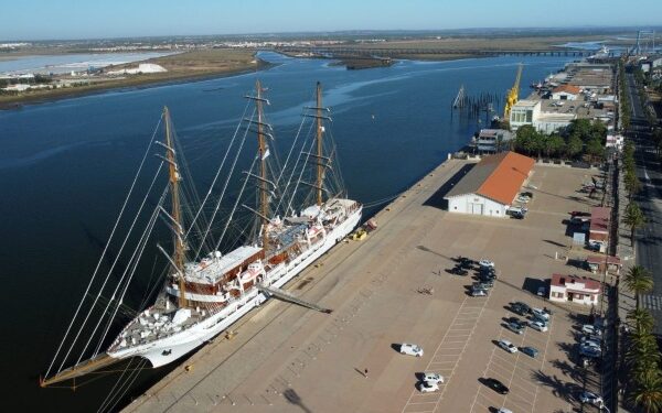 Sea Cloud inaugura temporada de cruceros en Huelva