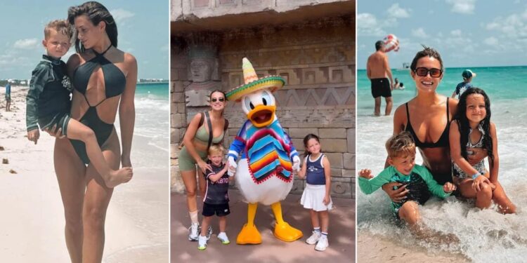 Las vacaciones familiares de Camila Homs junto a sus hijos