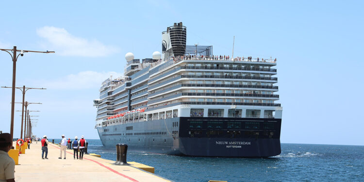Un segundo crucero llega a puerto de Cabo Rojo, en Pedernales