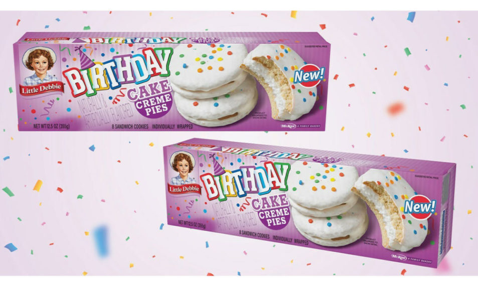 McKee Foods debuts Little Debbie Birthday Cake Creme Pies