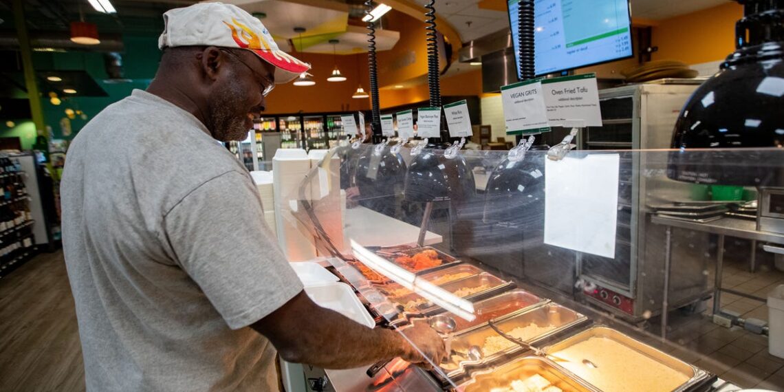 Community Co-op Market stocked with food from local producers