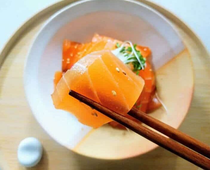 Plant-based salmon by Azuma Foods