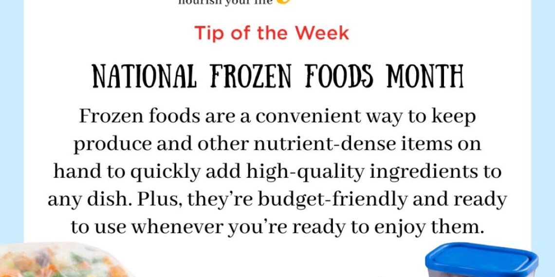 National Frozen Foods Month