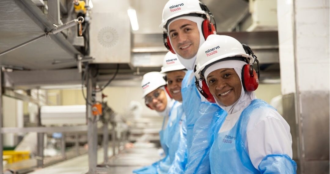 Minerva Foods recibió certificado "great place to work" a nivel global por tercer año