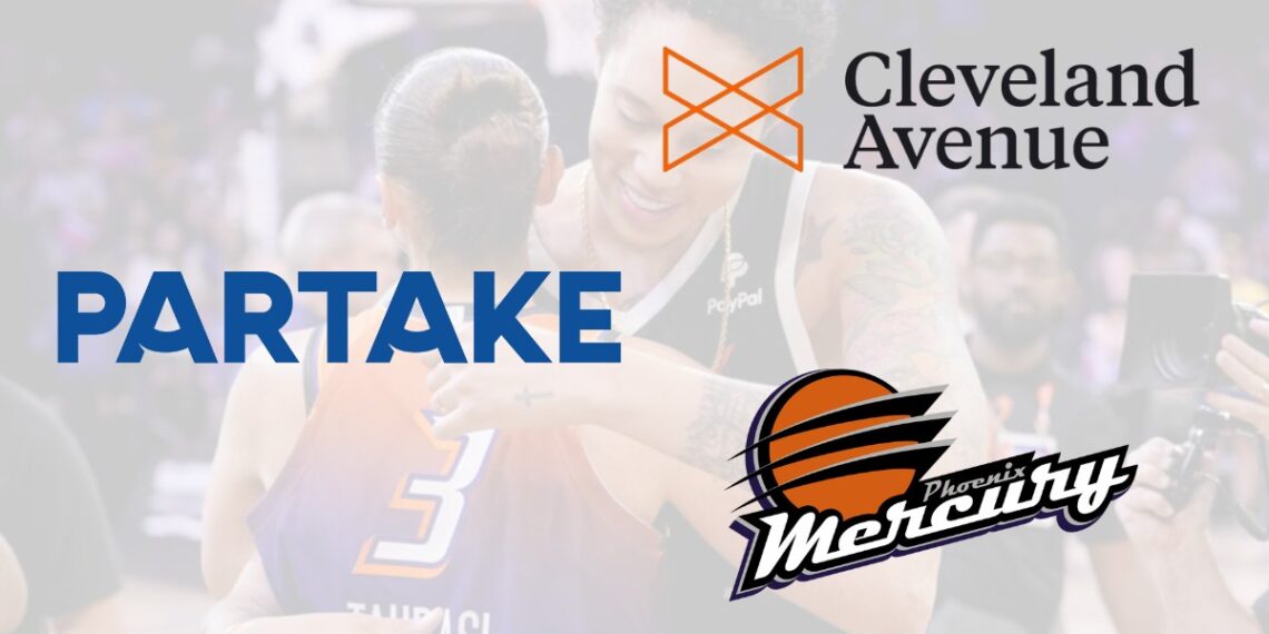 Partake Foods takes center stage as Phoenix Mercury and Cleveland Avenue unveil first-ever rotating jersey badge program