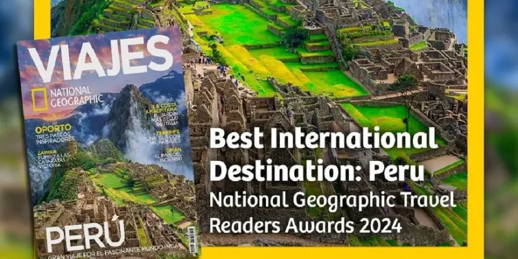 Perú es reconocido como mejor destino internacional por la revista 'Viajes National Geographic'