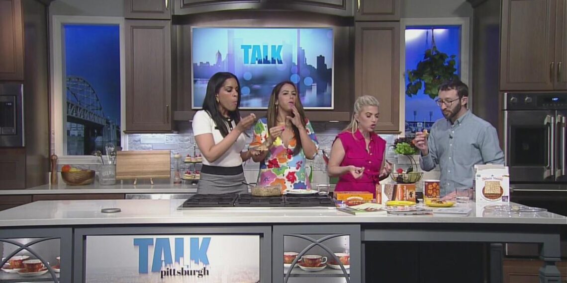 Tasting traditional Passover foods and desserts with Boaz Frankel