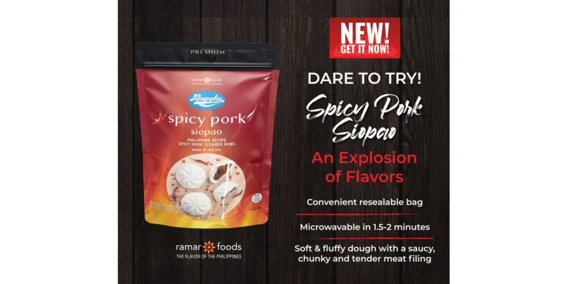 Ramar Foods Unveils the Fusion of Tradition and Spice With Magnolia Spicy Pork Siopao