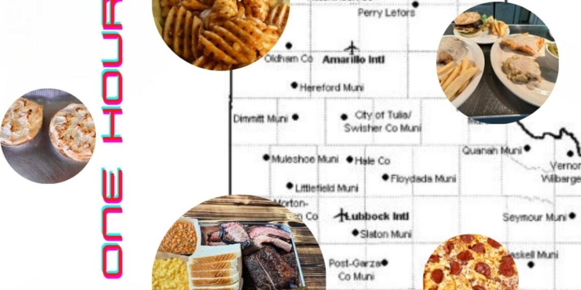 Small Town Restaurants About An Hour Drive From Lubbock