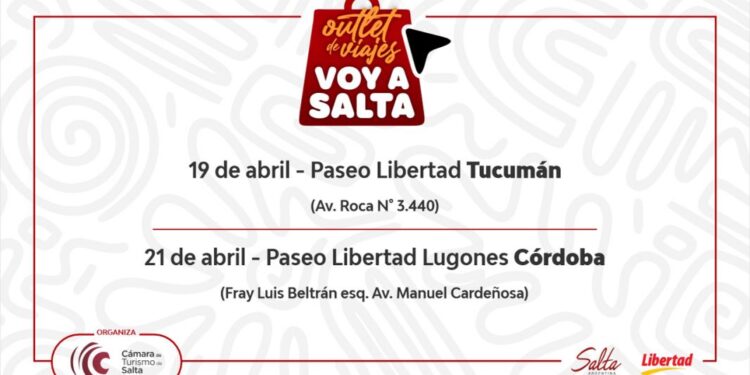 Salta realiza un outlet de viajes en Tucumán y Córdoba para impulsar el turismo