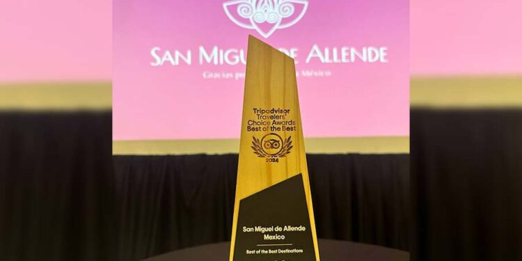 San Miguel de Allende se convierte en el “Mejor de los Mejores Destinos de México”