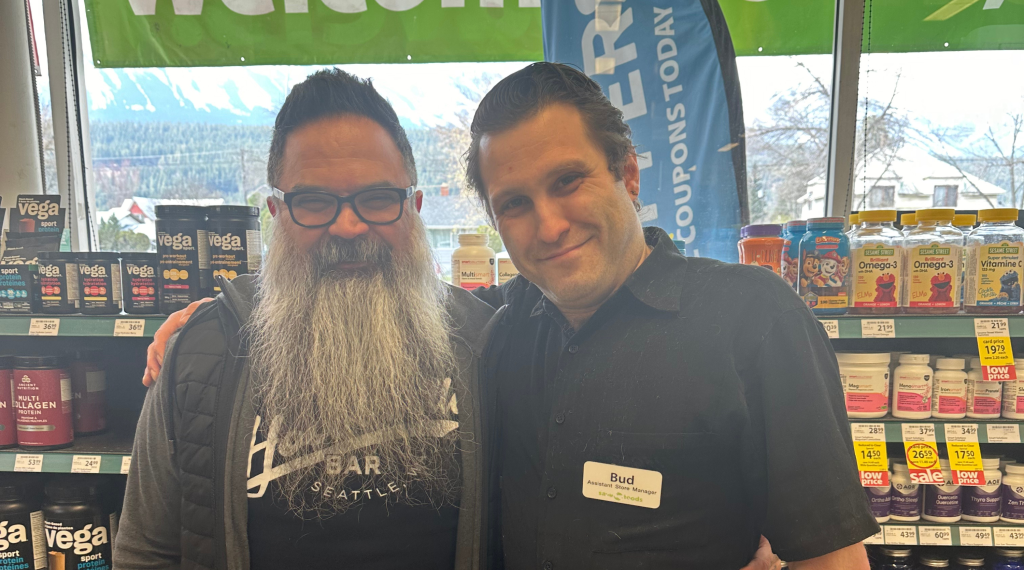 Close shave at Save-On-Foods