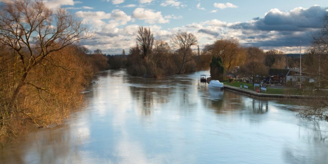 Tiny UK village on the river Thames that is home to three world-class restaurants run by celebrity chefs