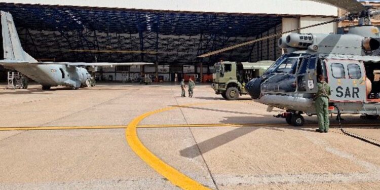 Una emergencia a bordo de un crucero que iba por aguas canarias obliga a actuar al Ejército del Aire