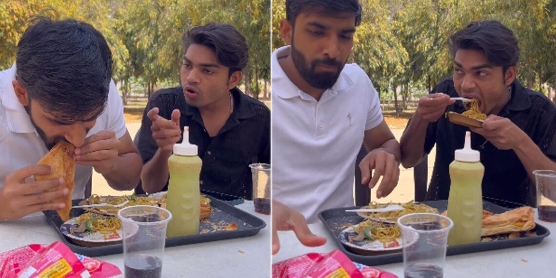 Viral Video Shows Friends Discussing Healthy Diet While Eating Junk Food