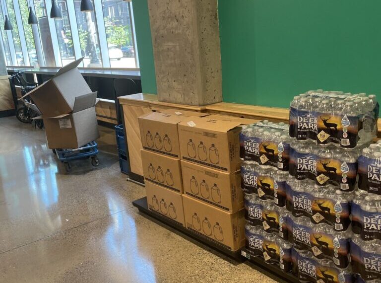 “what happened to the Amazon return box at the H St Whole Foods?”