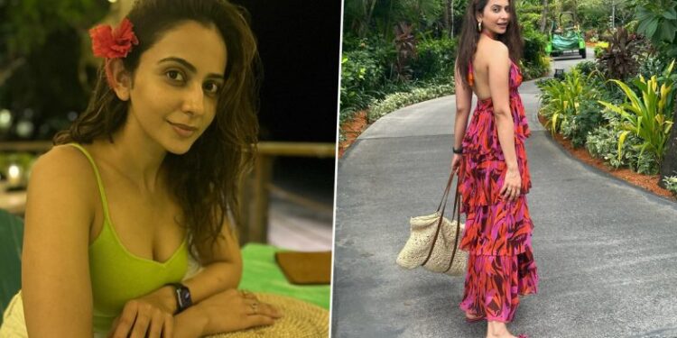 Fotos de viajes exóticos de Rakul Preet Singh en Fiji ¡Establezca objetivos de viaje definitivos!