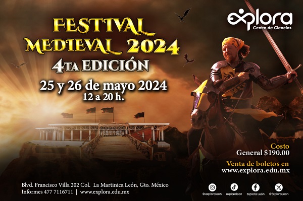 Viaja la época de doncellas y caballeros en el próximo Festival Medieval de León