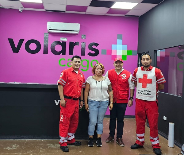 Volaris felicita a la Cruz Roja en su día