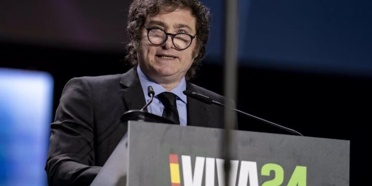 En España aseguran que el gobierno argentino había anunciado el último viaje de Milei a Madrid como “una visita privada”