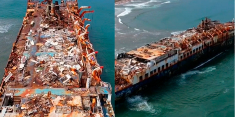 Barco fantasma Alvarado: historia del Enchanted Capri crucero ruso abandonado en playa de Veracruz - Diario de Xalapa