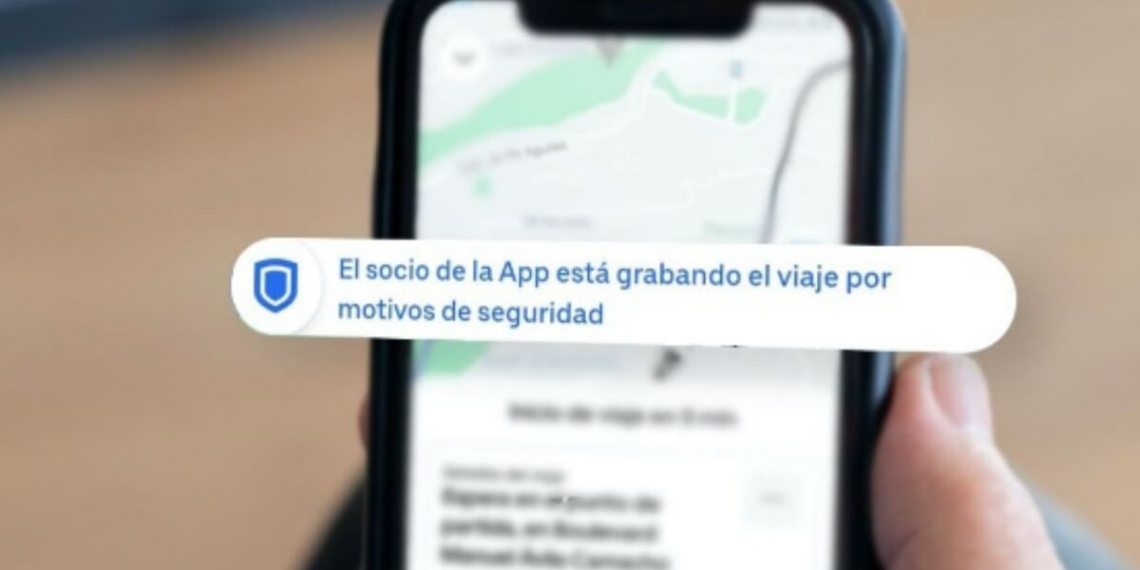 Conductores de Uber ya podrán grabar viajes