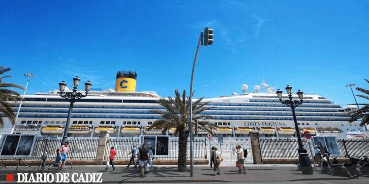 Los cruceros tardan en arrancar este año en el puerto de Cádiz