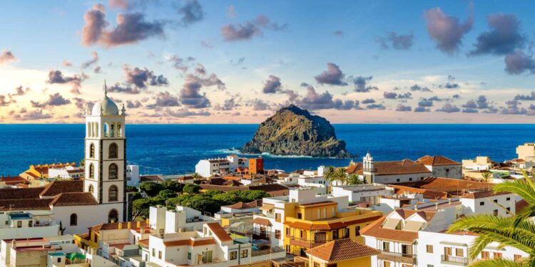 Imagen de archivo de un paisaje de Tenerife (Canarias)