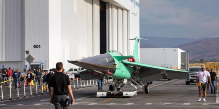 El avión supersónico X-59 de la Nasa que promete revolucionar los viajes transatlánticos