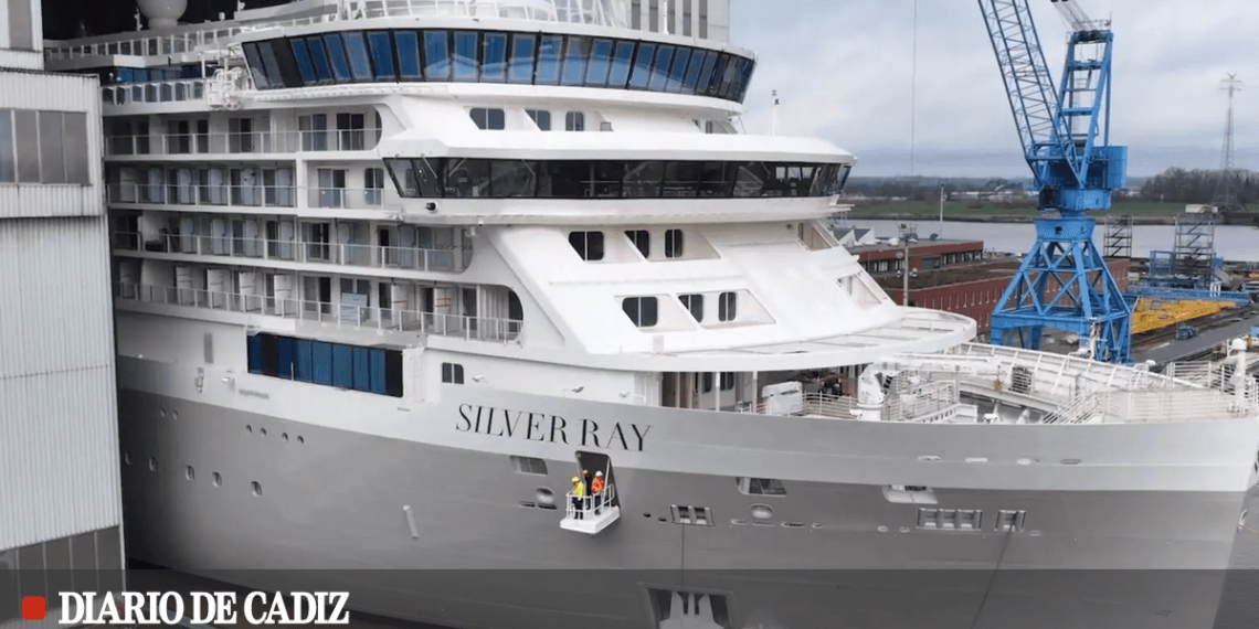 La naviera de lujo Silversea elige el puerto de Cádiz para hacer su primera escala en su ruta inaugural