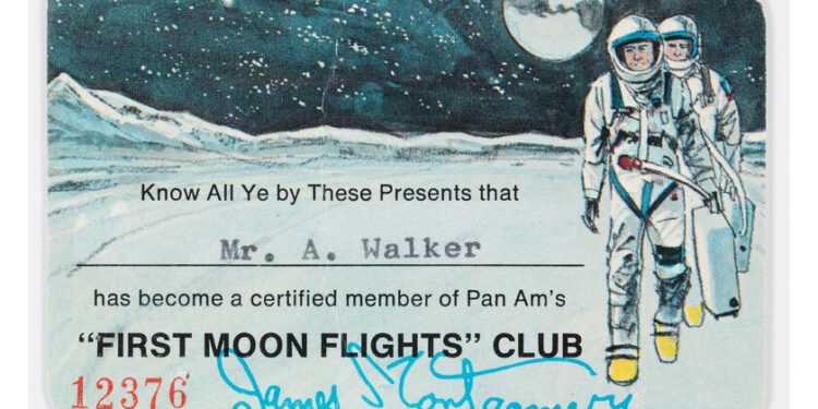 En la década de 1960 los aviones estaban yendo tan rápido que alguien prometió viajes a la Luna. Y la gente los compró