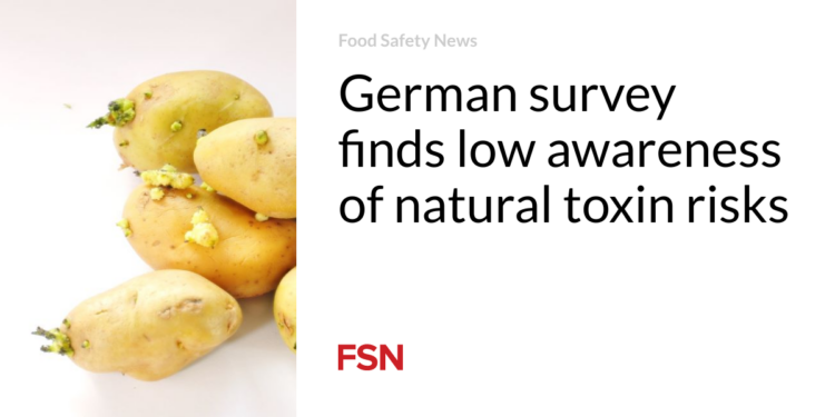 German survey finds low awareness of natural toxin risks
