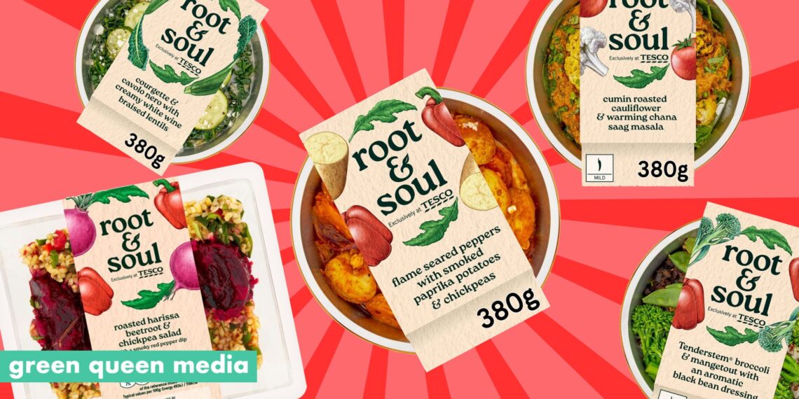 Tesco's Plant-Forward Meals Spotlight Whole Foods